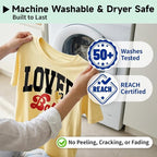 TECKWRAP Heat Transfer Vinyl for T-Shirts, 50+ Washes, REACH Certified & Dryer - Image 4
