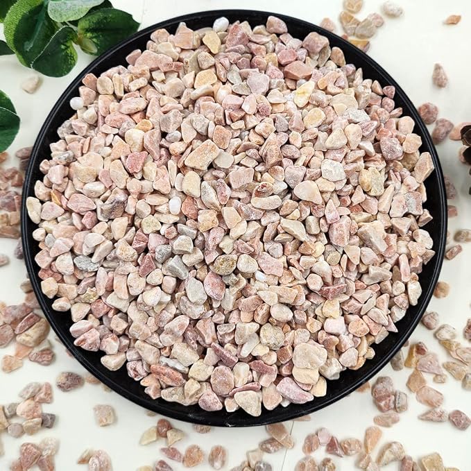 YISZM 10LB Succulent and Cactus Gravel Pebbles, 1/5 Inch Natural Decorative by YISZM-ForYourNaturalLife