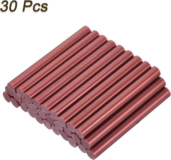 uxcell 30pcs Mini Hot Glue Gun Sticks 4-inch x 0.43-inch High Sticky Large Hot - Image 3