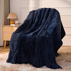 Sivio Weighted Blanket for Adult 15 lbs, Sherpa Heavy Blanket by Sivio