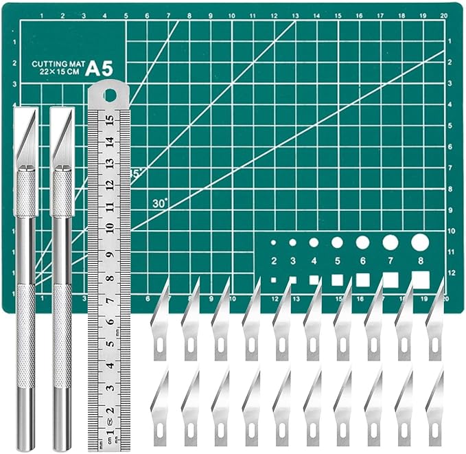 Craft Knife Precision Hobby Knife Kit by Jneoace
