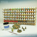 LITKO Paint Rack | Holds 108 18mL Dropper Bottles | Wall Mount | Workbench | - Image 2