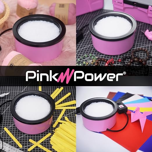 Pink Power Electric Hot Glue Pot - Image 6