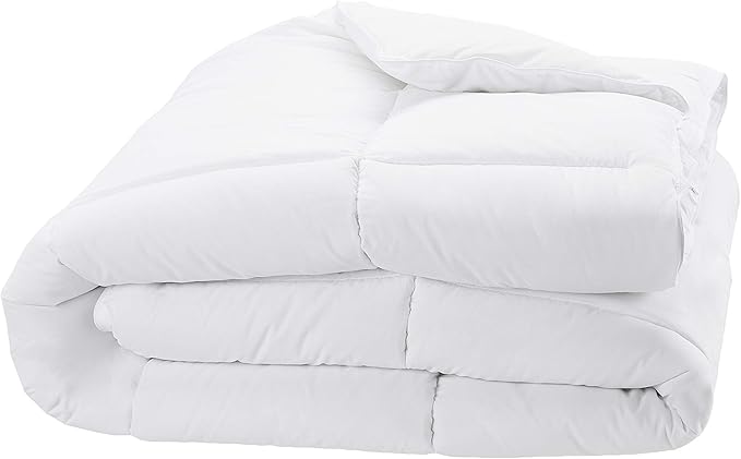 Amazon Basics White Down Alternative Comforter and Duvet Insert - Image 2