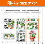 MAIANEY | Funny Plant Lover Sticker Pack 3 Inch – 10PCS Waterproof Vinyl - Image 4