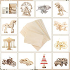 SiliFine 8x12+12x18 Inch 24 Pack Basswood Sheets - Image 7