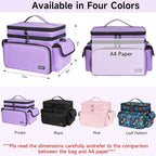LEFOR·Z Large Sewing Supplies Organizer, Double-Layer Sewing Accessories - Image 2