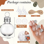 Bokon 25 Pack 1oz Mini Plastic Potion Bottles - Image 2