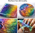 BALTIC DAY - Chameleon Mica Powder, 8 Jars of Color Shift Mica Set - Epoxy - Image 7