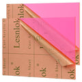 Fluorescent red Acrylic Sheets 1/8 inch Thick 3mm 2 Pack 12 x 16 Clear by Lesnlok