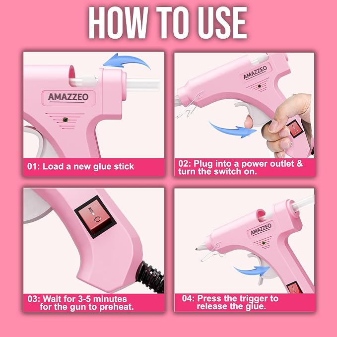 Hot Glue Gun and Sticks Set 40pcs - Image 5
