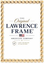 Lawrence Frames 4x6 Golden Rope Picture Frame - Image 2