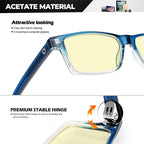 ANYLUV Blue Light Glasses Men Woman, Eye Strain Relief Eye Protection - Image 3