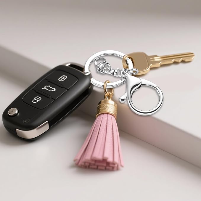 Gkeygo 10 Pack a Set Metal Lobster Claw Clasps and Key rings, Key chain - Image 5