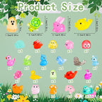 130 Pcs Luminous Mini Resin Animal Tiny Resin Animals Miniature Little Animal - Image 3