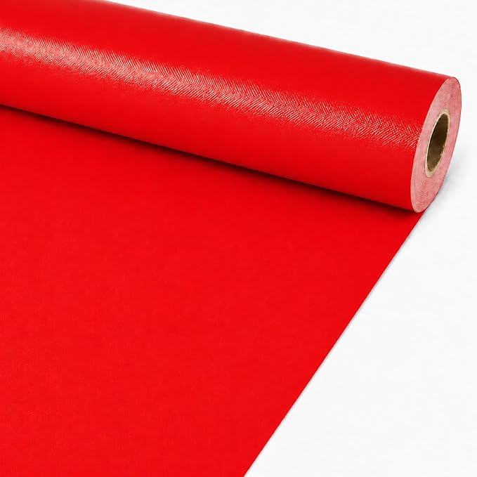 Red Bulletin Board Roll Non-Woven Fabric Poster 16in X 20ft | Back to School by ClassyWhimsy