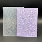 3D Plastic Embossing Folder Template Stereoscopic Stars Texture A6 Size - Image 7