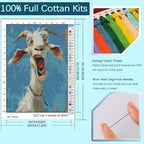 niurenmaoyi Stamped Cross Stitch Kits - Image 2