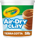 Crayola Air Dry Clay for Kids, Reusable Bucket of Terra Cotta Clay for Sculpting by Crayola