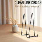 Hoewina Plate Stands for Display, 3 Pack 10 Inch Plate Holder Display Stands - Image 3