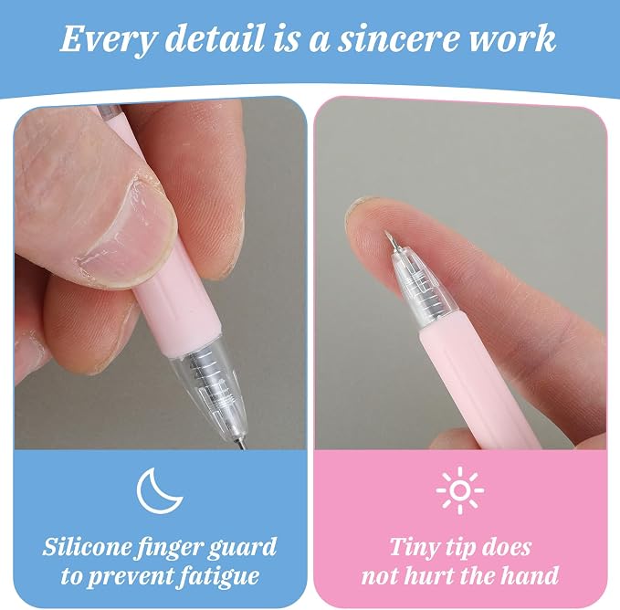 8 PCS Knife Pen_shaped Craft Cutting Tools Paper Precision Cutter - Image 5