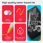 ARTISTRO 2 Gold & Silver Dual-Tip Acrylic Paint Pens - Image 4