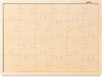 Mr. Pen- Blank Wooden Puzzle, 24 Pieces, 11.8" x 8.8" | Wooden Blank Puzzles to by MrPen