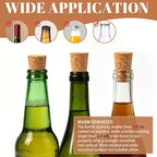 100 Pack Tapered Cork Plugs, Natural Cork Stoppers - Image 4
