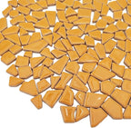 200g Ceramic Mosaic Tiles for Crafts, Irregular Stained Ceramic 0.2"x0.8" - Image 2