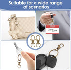 50 PCS in 25 Sets, Metal Swivel Lobster Claw Clasps, Keychain Clasp - Image 6