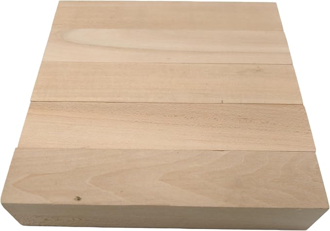 5PCS Basswood Carving Blocks, Whittling Wood Carving Kit, Unfinished Wooden - Image 4