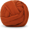 3.53oz Wool Roving, Wool Felting Supplies, Pure Wool, Chunky Yarn, Spinning by Jupean