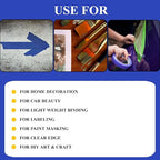Professional Painters Tapes 2 Inch Wide, Paint Paper Tape, Protects Surfaces - Image 7
