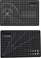 A5 Self-Healing Cutting Mat, Small Cutting Mat, Professional Double Sided by Wonafa