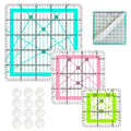 3 Quilting Rulers, Quilting Square Rulers, Quilting Squares by HUIFARI