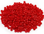 Gxueshan 1000 Pcs Acrylic Red Pony Beads 6x9mm Bulk Kandi Beads - Image 4