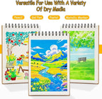 8.3x5.8 Sketch Book, Top Spiral Bound Sketch Pad, 60sheets 92lb/150gsm Nature - Image 3