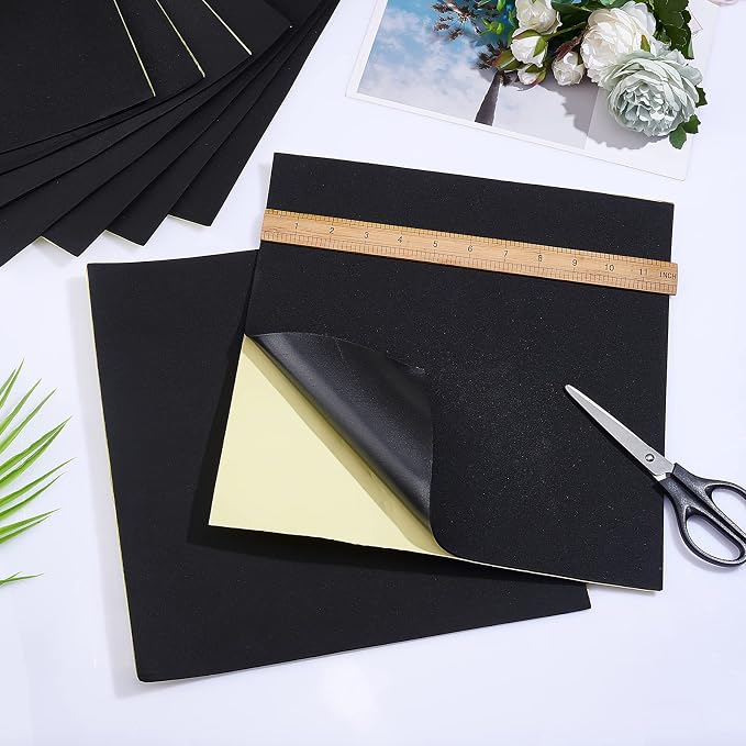 BENECREAT 8PCS 2mm Thick Self Adhesive Foam Sheet, DIY supplies - Image 5