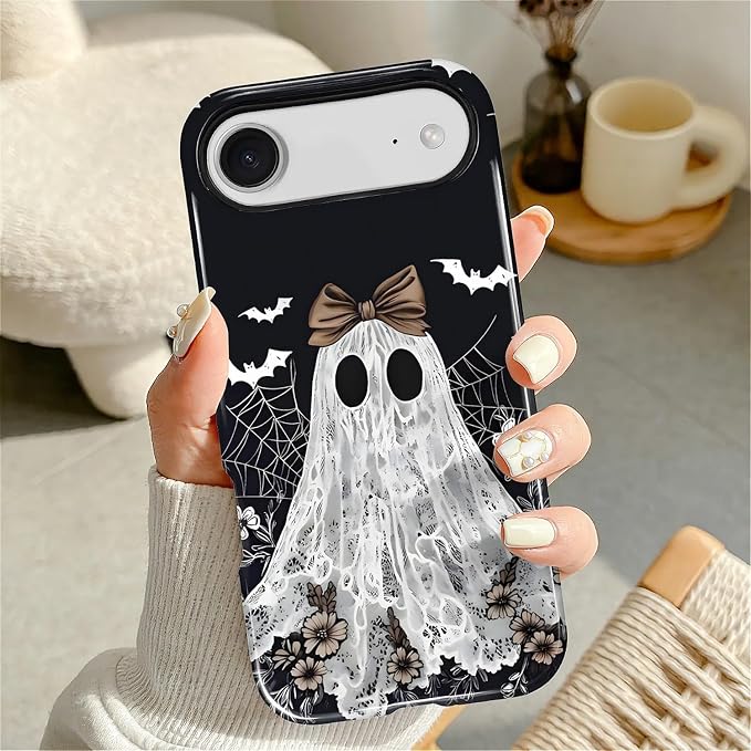 Case for iPhone 17 Air, Scratch Resistant Hybrid Double Layer Hard Shell，Lace - Image 7