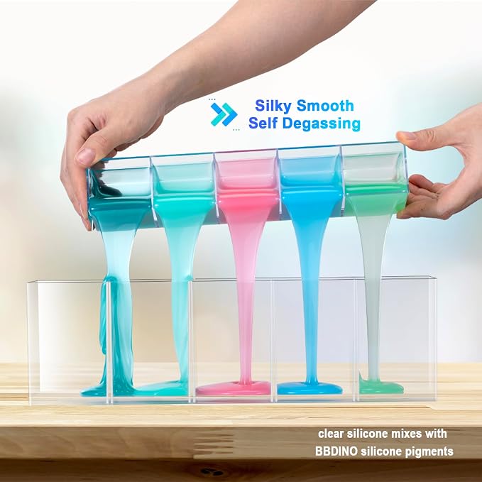 BBDINO Silicone Mold Making Kit, Liquid Silicone - Image 6