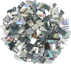 Gray Mixed Irregular Mosaic Glass Mosaic Tiles Pieces, 300g Mosaic DIY Set by ZWCTmosaicdiy