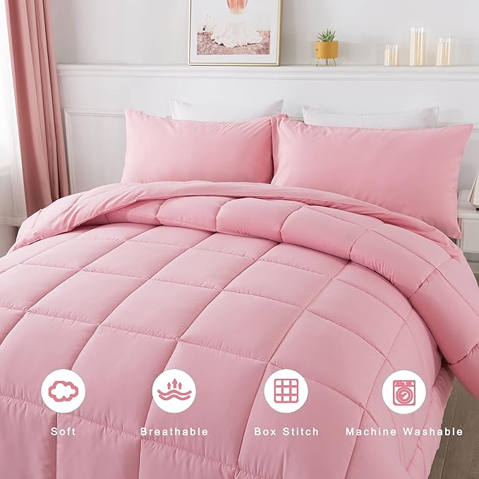 DOWNCOOL Twin Comforter Set -All Season Bedding Comforters Sets - Image 3