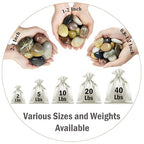 FANTIAN 10 lbs Stones for Plants, 1-2 inch Polished Pebbles for Indoor Plants - Image 2