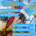 Glass Cutting Oil with Precision Application Top, Suitable - Image 3