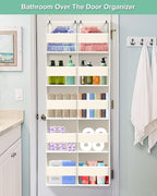 UVIAHOMI Heavy Duty Over The Door Organizer 5 Tiers, Extra Large Behind Door - Image 8