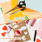 Pangda 360 Pcs White Foam Printing Plates, Foam Sheets Crafts Color Craft Board - Image 5