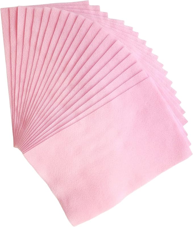 Jtnohx Color Felt, Soft Felt Sheets, 1.4mm Thick 8"x12" Handicraft Felt Fabrics - Image 3