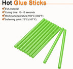 HARFINGTON 10pcs Hot Glue Sticks 0.43" Dia x 9.84" Long EVA Mini Hot Melt - Image 4