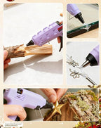 Full Size Hot Glue Sticks, 7.9" x 0.43" Clear Glue Gun Sticks | Perfect - Image 7