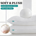 Oubonun 14 x 22 Throw Pillow Inserts, Firm and Fluffy Decorative Pillows - Image 2